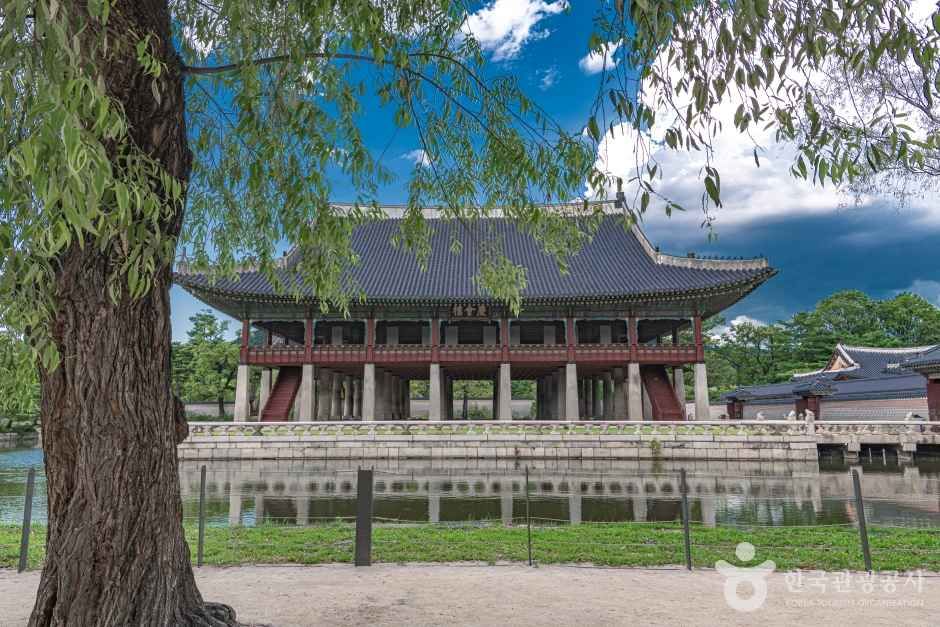 Gyeonghoeru Pavilion at Gyeongbokgung Palace